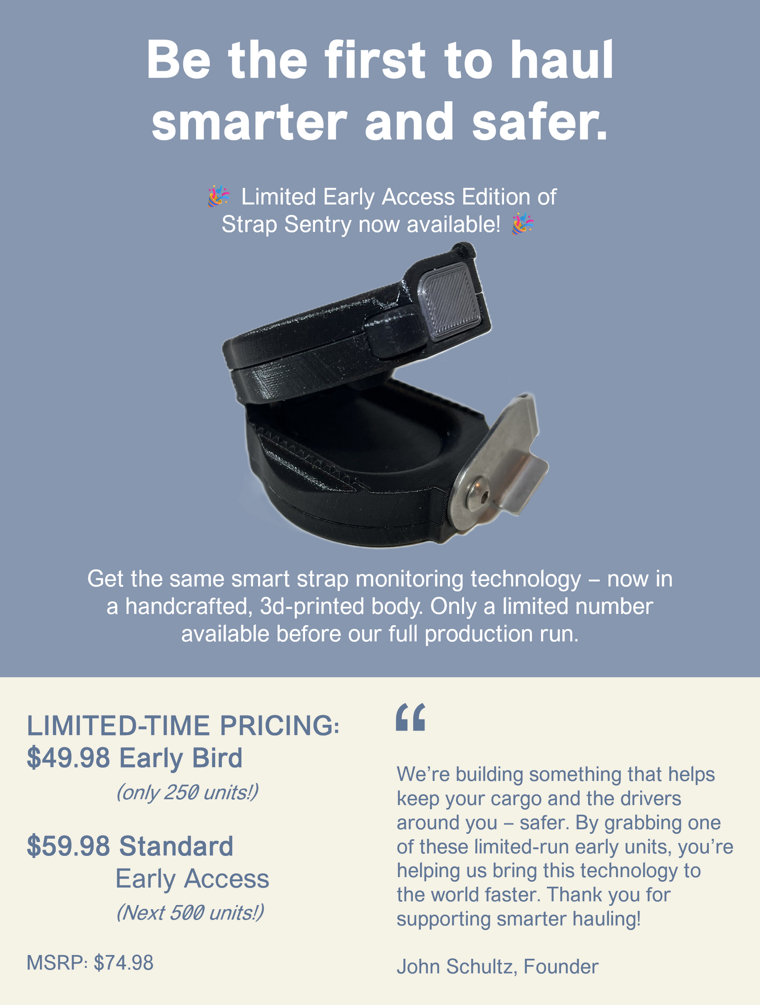 Strap Sentry : Buy Now Strap Sentry : Buy Now